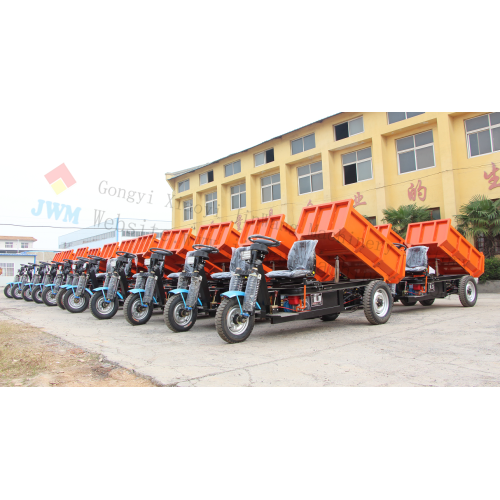 Farm Electric Tricycle Durable 1 Ton Farm Mining Electric Tricycle Factory